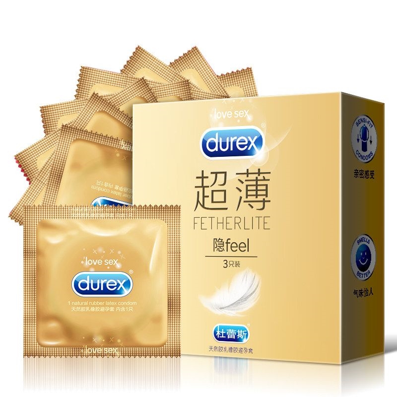 杜蕾斯天然胶乳橡胶避孕套（超薄）